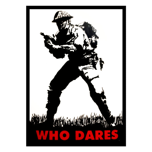 Who Dares | Pakistan Army Vintage Sticker